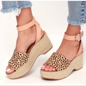 Dolce Vita Lesly Espadrille Platform Wedge